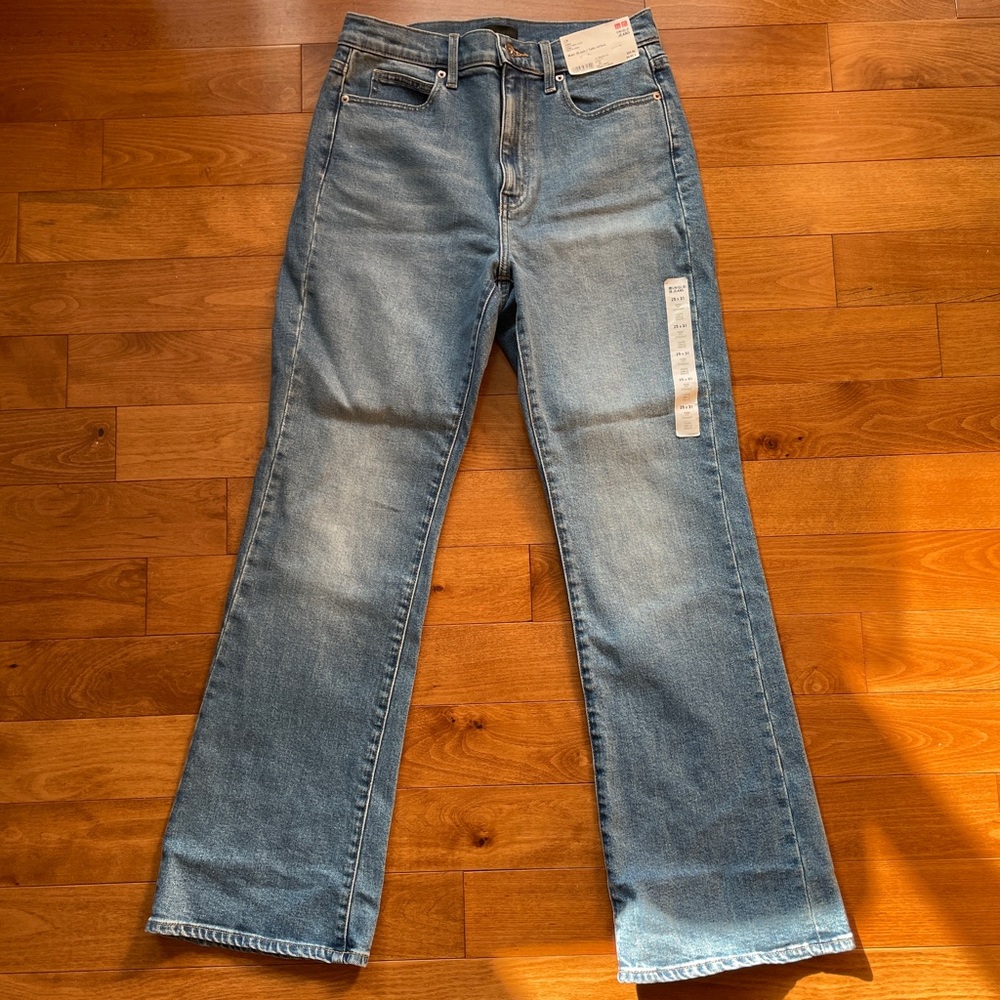 Uniqlo slim flared jeans